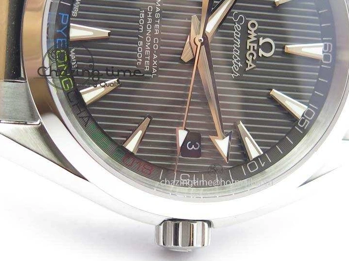 0101 Versatile Aqua Terra ‘PyeongChang 2018’ JHF Best Edition Black Dial On SS Bracelet A 8204